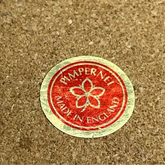 Vintage Pimpernel Floral Square Faux Tile Coasters Set of 3-Cottagecore-Flowers - Picture 7 of 8